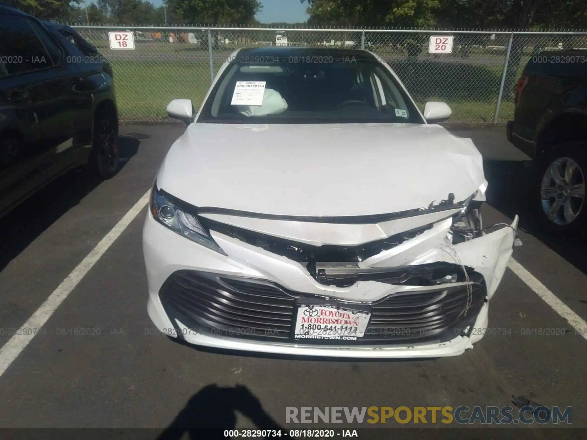 6 Photograph of a damaged car 4T1F11AK3LU911252 TOYOTA CAMRY 2020