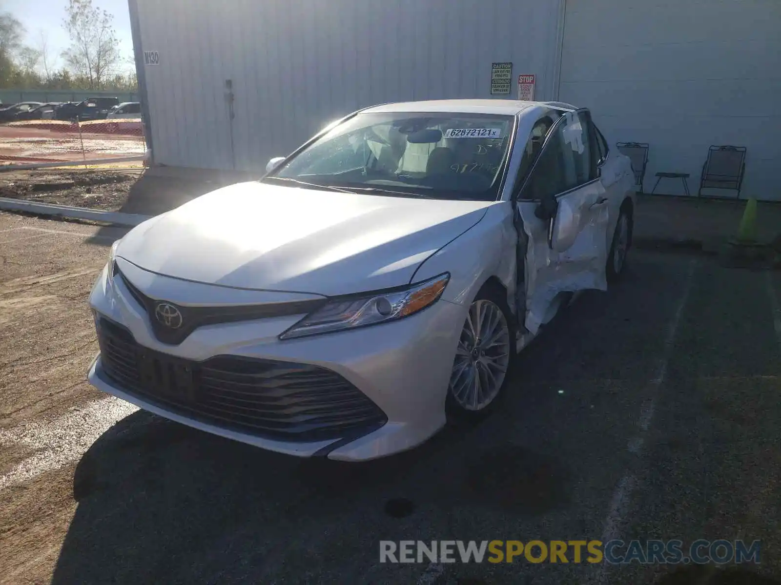 2 Photograph of a damaged car 4T1F11AK4LU917190 TOYOTA CAMRY 2020