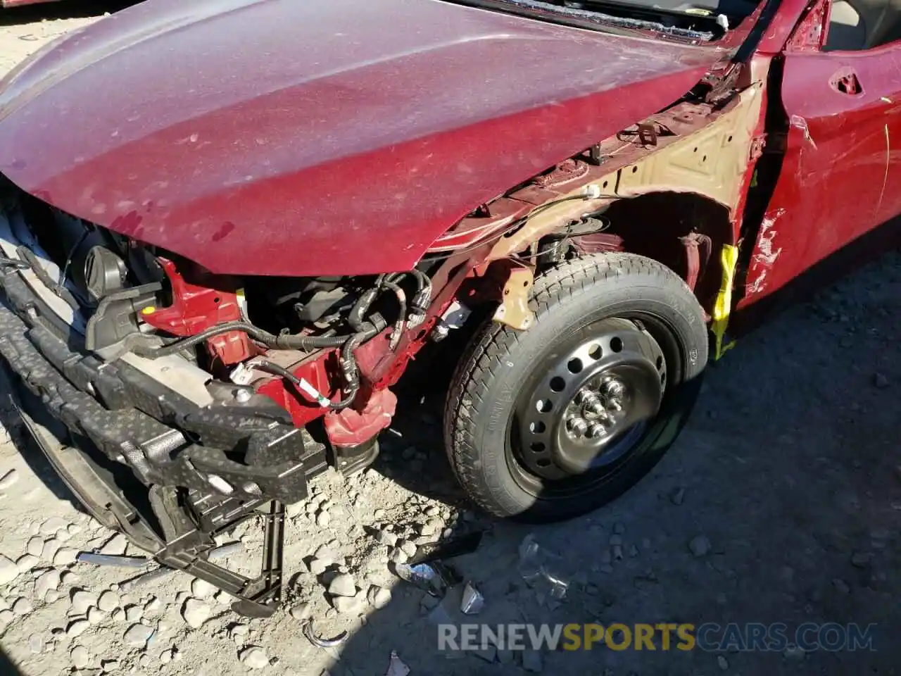 9 Photograph of a damaged car 4T1F11AK7LU344754 TOYOTA CAMRY 2020