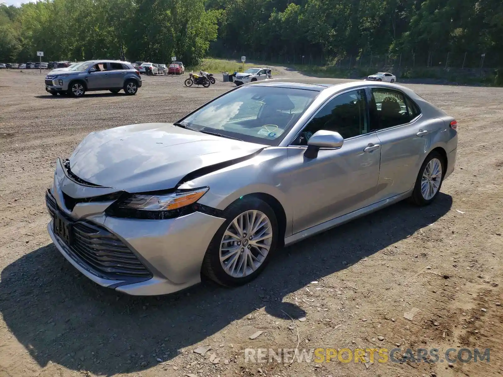 2 Photograph of a damaged car 4T1F11AK7LU864260 TOYOTA CAMRY 2020