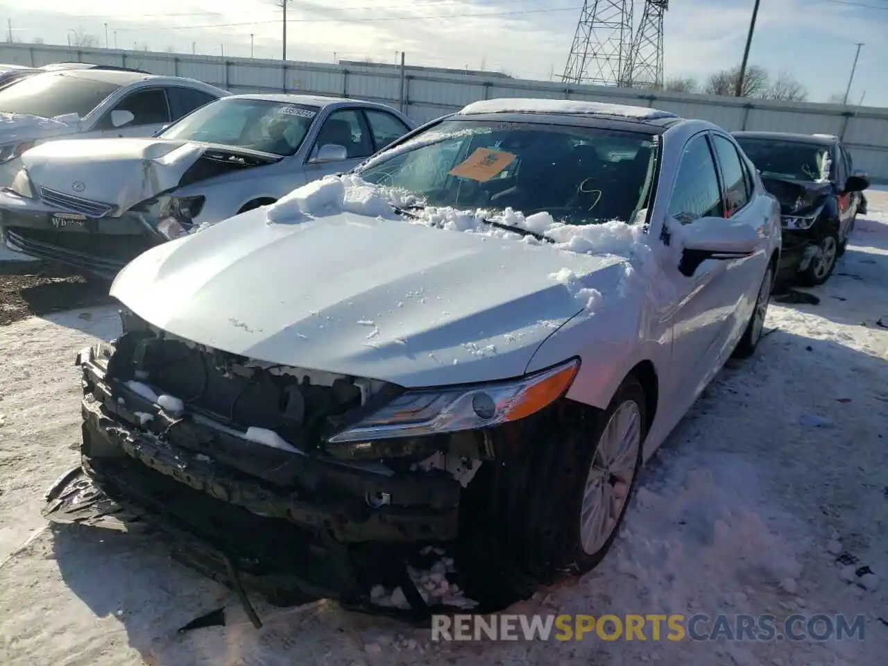 2 Photograph of a damaged car 4T1F11AK7LU925848 TOYOTA CAMRY 2020