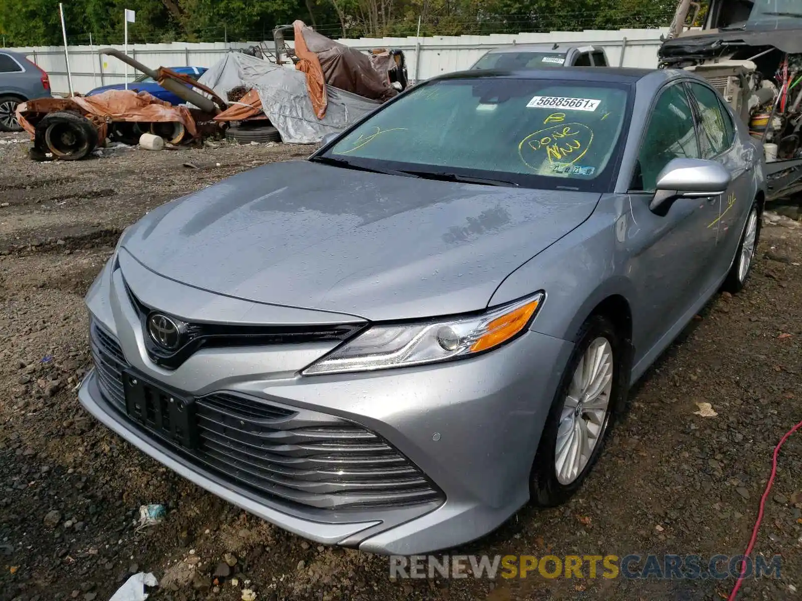 2 Photograph of a damaged car 4T1F11AK9LU312890 TOYOTA CAMRY 2020