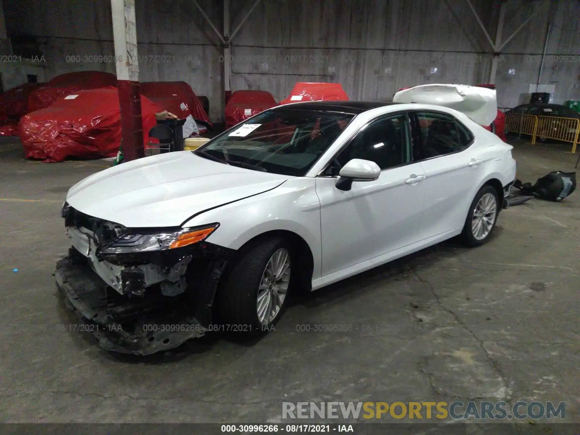 2 Photograph of a damaged car 4T1F11AK9LU864499 TOYOTA CAMRY 2020