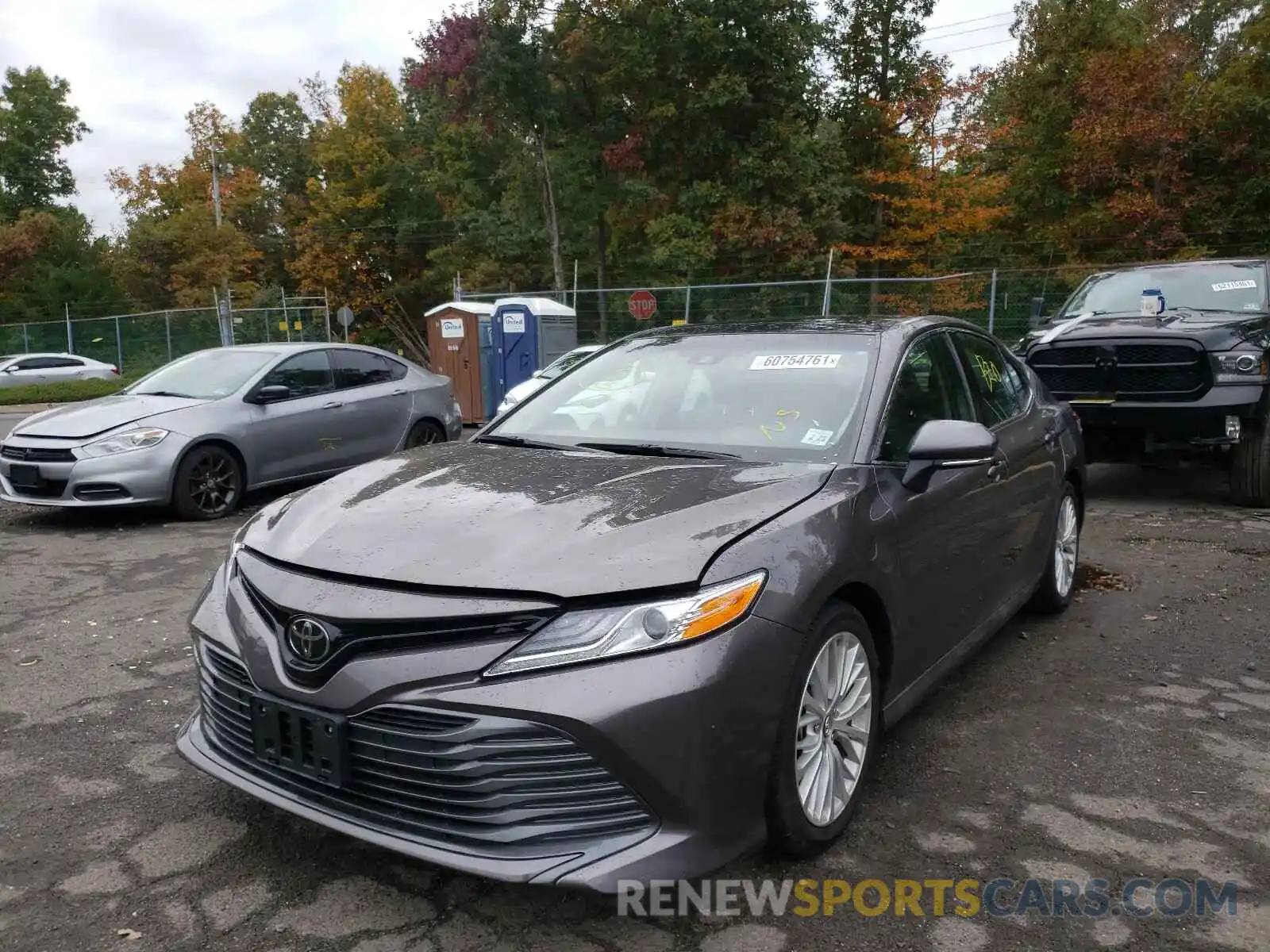 2 Photograph of a damaged car 4T1F11AK9LU931795 TOYOTA CAMRY 2020