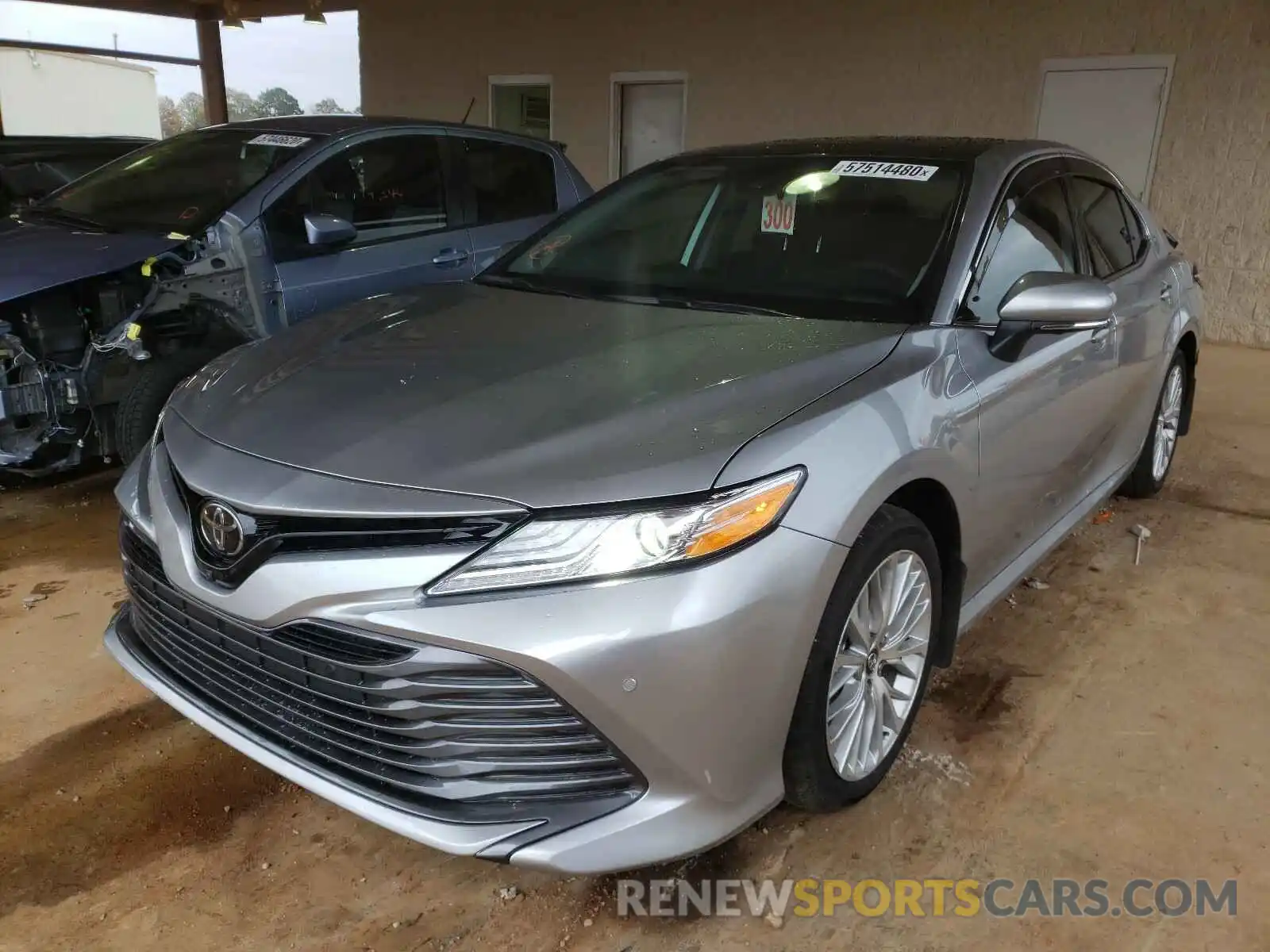 2 Photograph of a damaged car 4T1F11AK9LU942666 TOYOTA CAMRY 2020