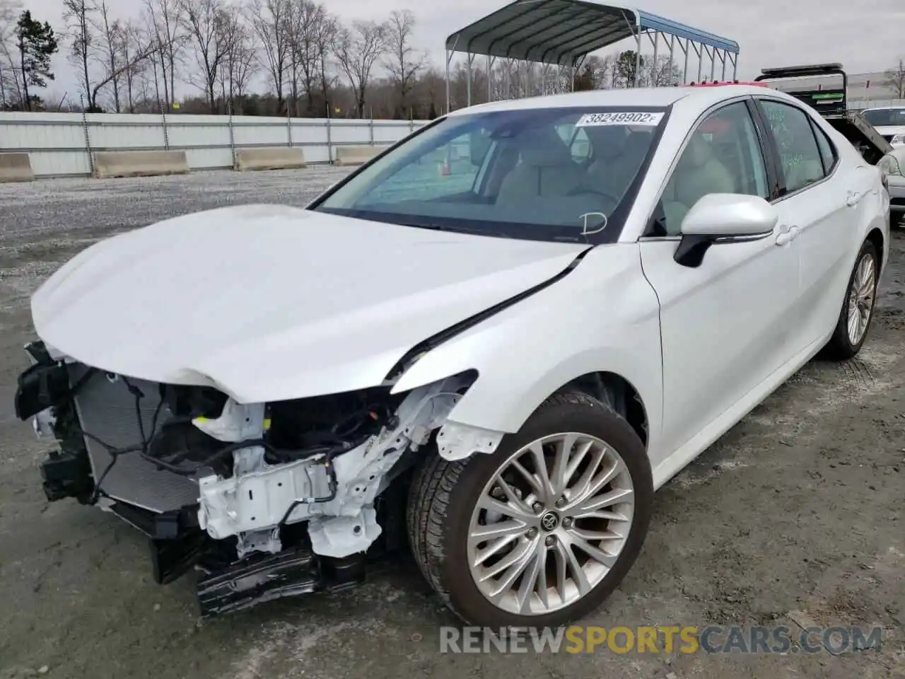 2 Photograph of a damaged car 4T1F11AK9LU982326 TOYOTA CAMRY 2020