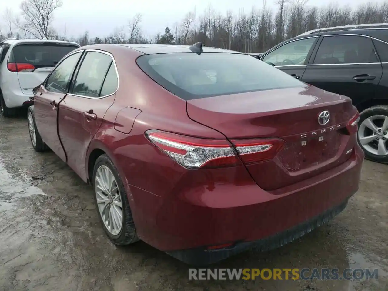 3 Photograph of a damaged car 4T1F11AK9LU991835 TOYOTA CAMRY 2020