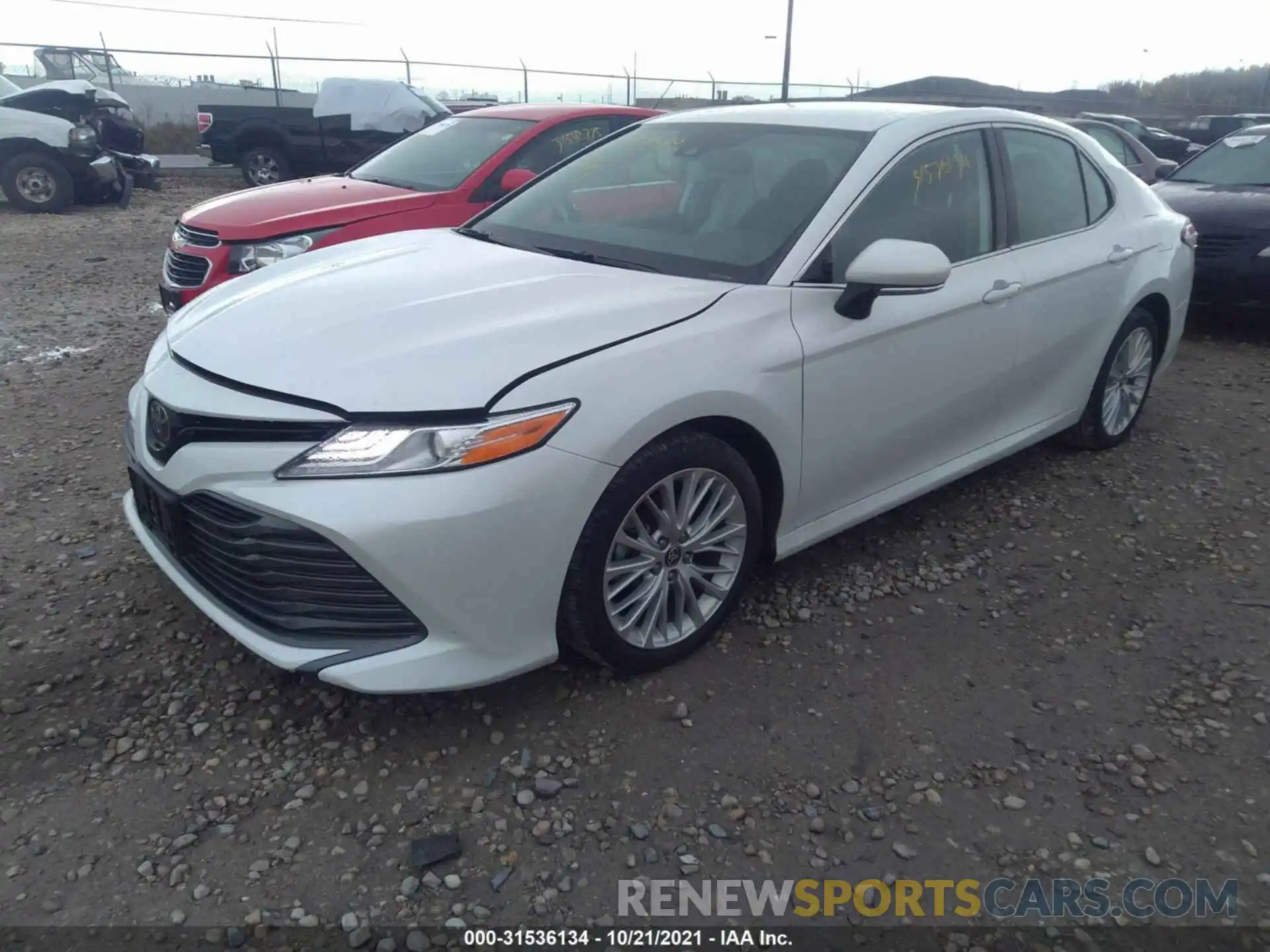 2 Photograph of a damaged car 4T1F11BK0LU004893 TOYOTA CAMRY 2020