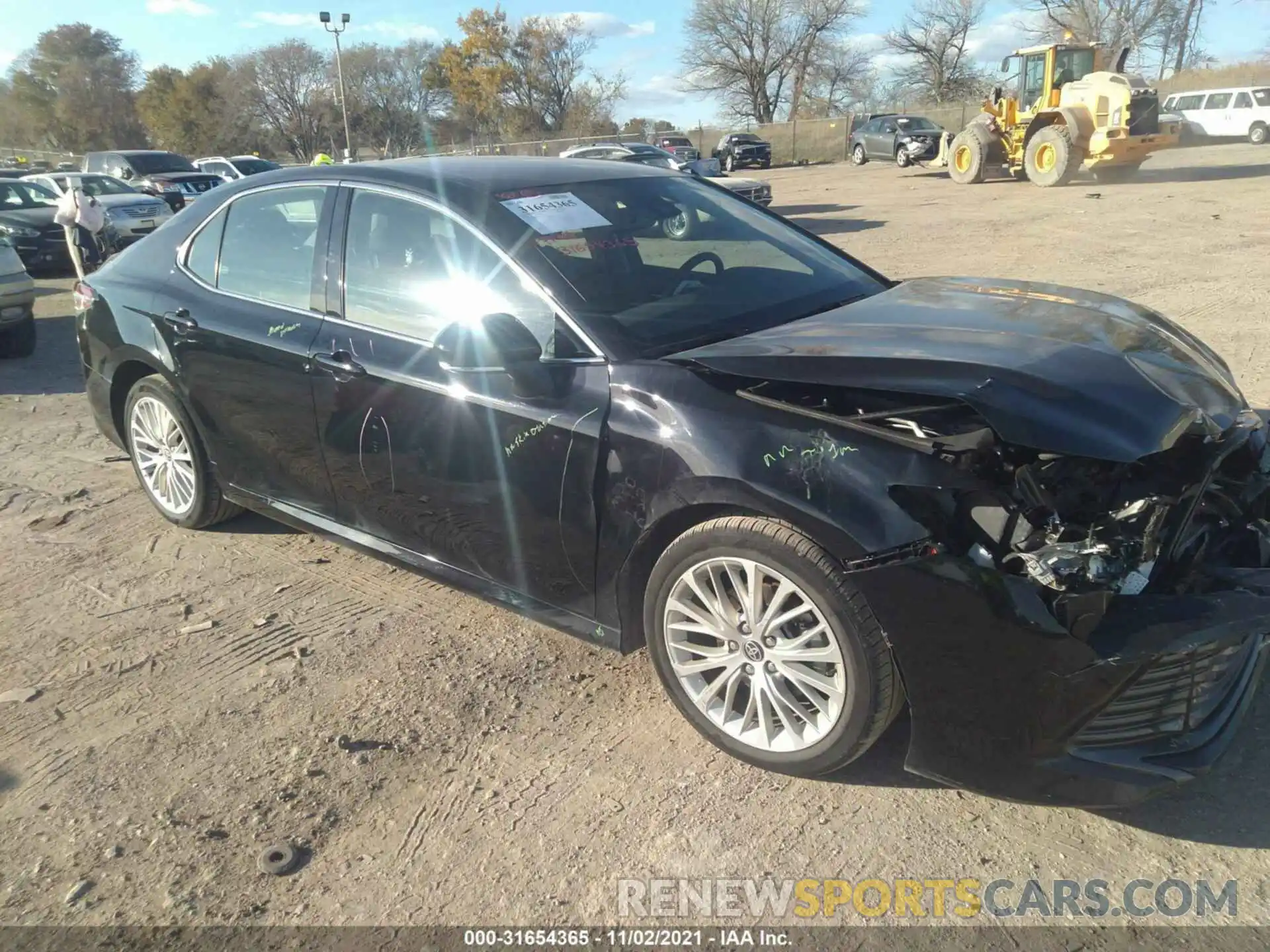 1 Photograph of a damaged car 4T1F11BKXLU001497 TOYOTA CAMRY 2020