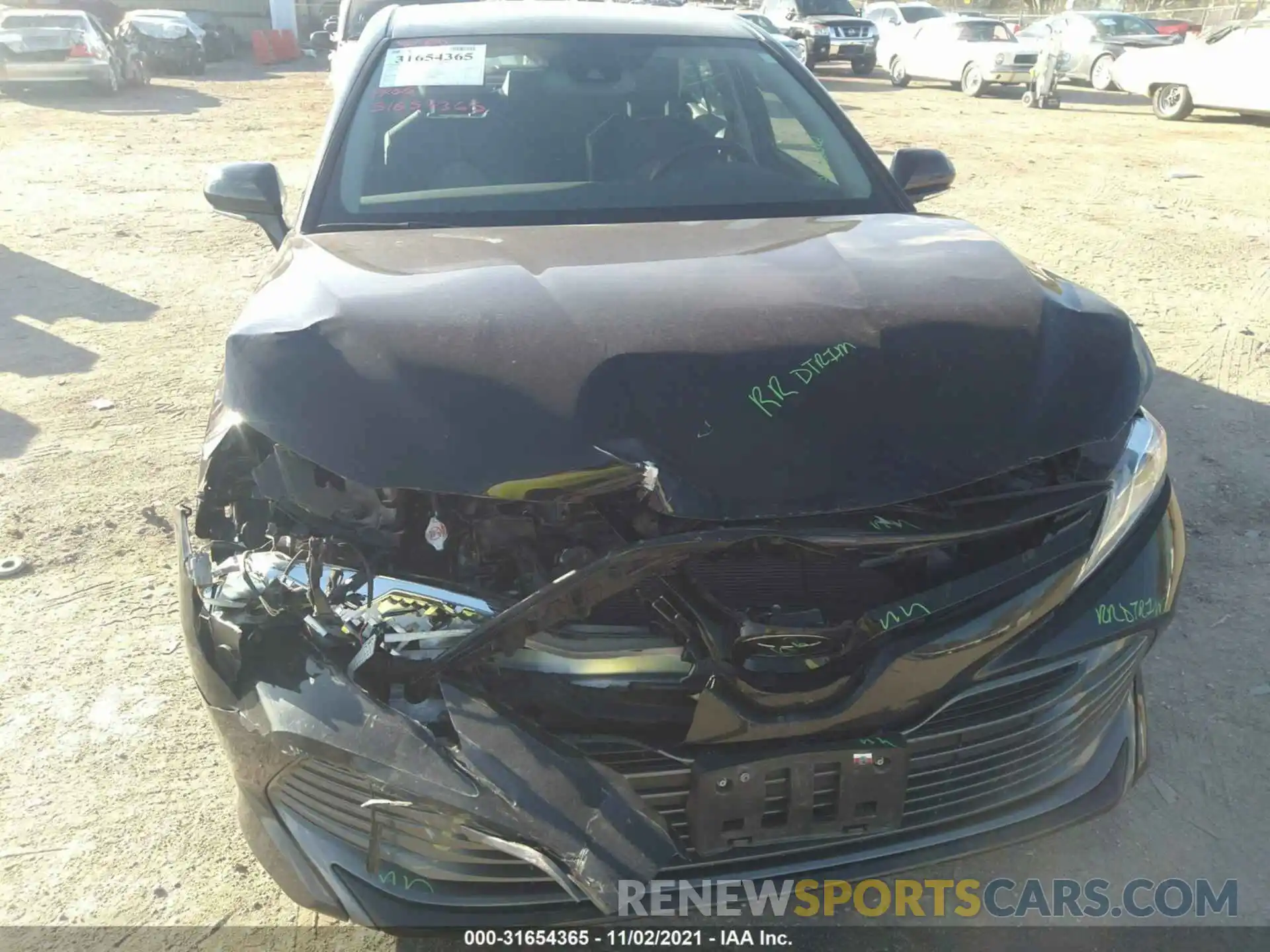 6 Photograph of a damaged car 4T1F11BKXLU001497 TOYOTA CAMRY 2020