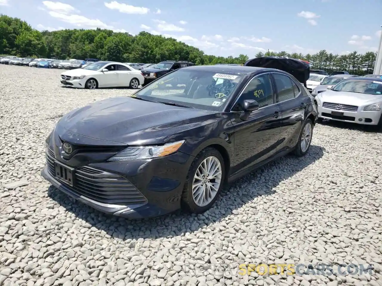 2 Photograph of a damaged car 4T1F11BKXLU018803 TOYOTA CAMRY 2020