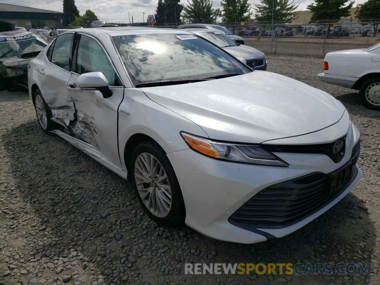 1 Photograph of a damaged car 4T1F31AK1LU520739 TOYOTA CAMRY 2020