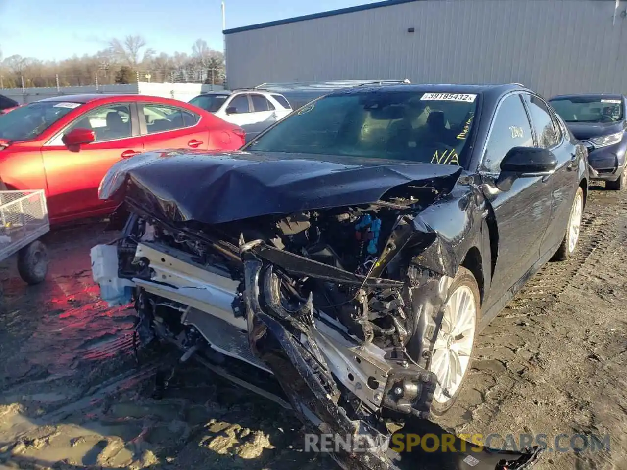 2 Photograph of a damaged car 4T1F31AK1LU536326 TOYOTA CAMRY 2020