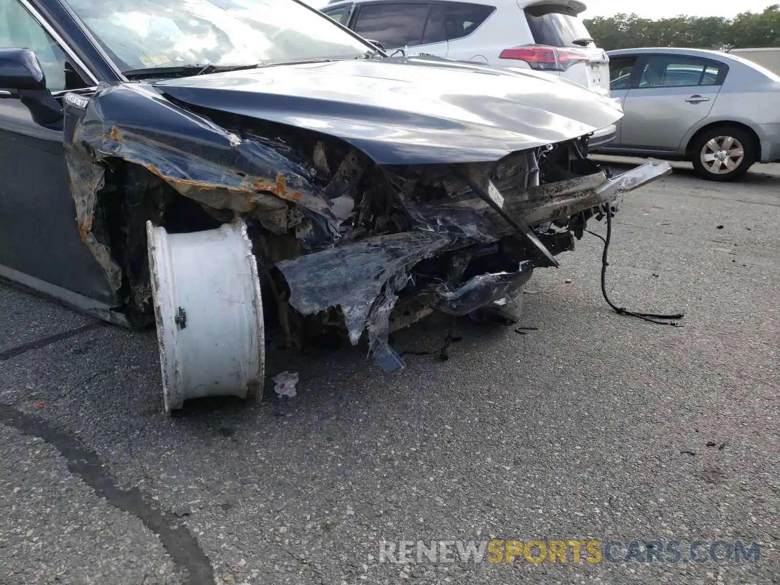 9 Photograph of a damaged car 4T1F31AK2LU538571 TOYOTA CAMRY 2020