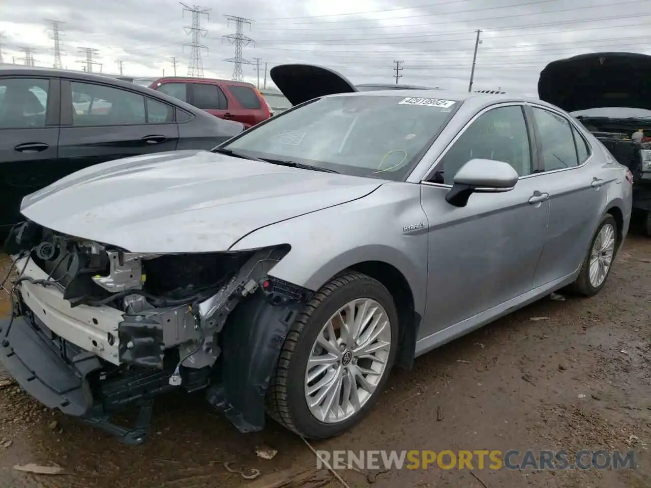 2 Photograph of a damaged car 4T1F31AK2LU539431 TOYOTA CAMRY 2020