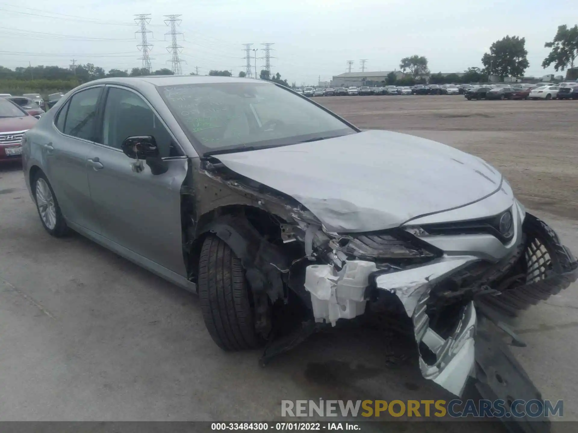 6 Photograph of a damaged car 4T1F31AK3LU525795 TOYOTA CAMRY 2020