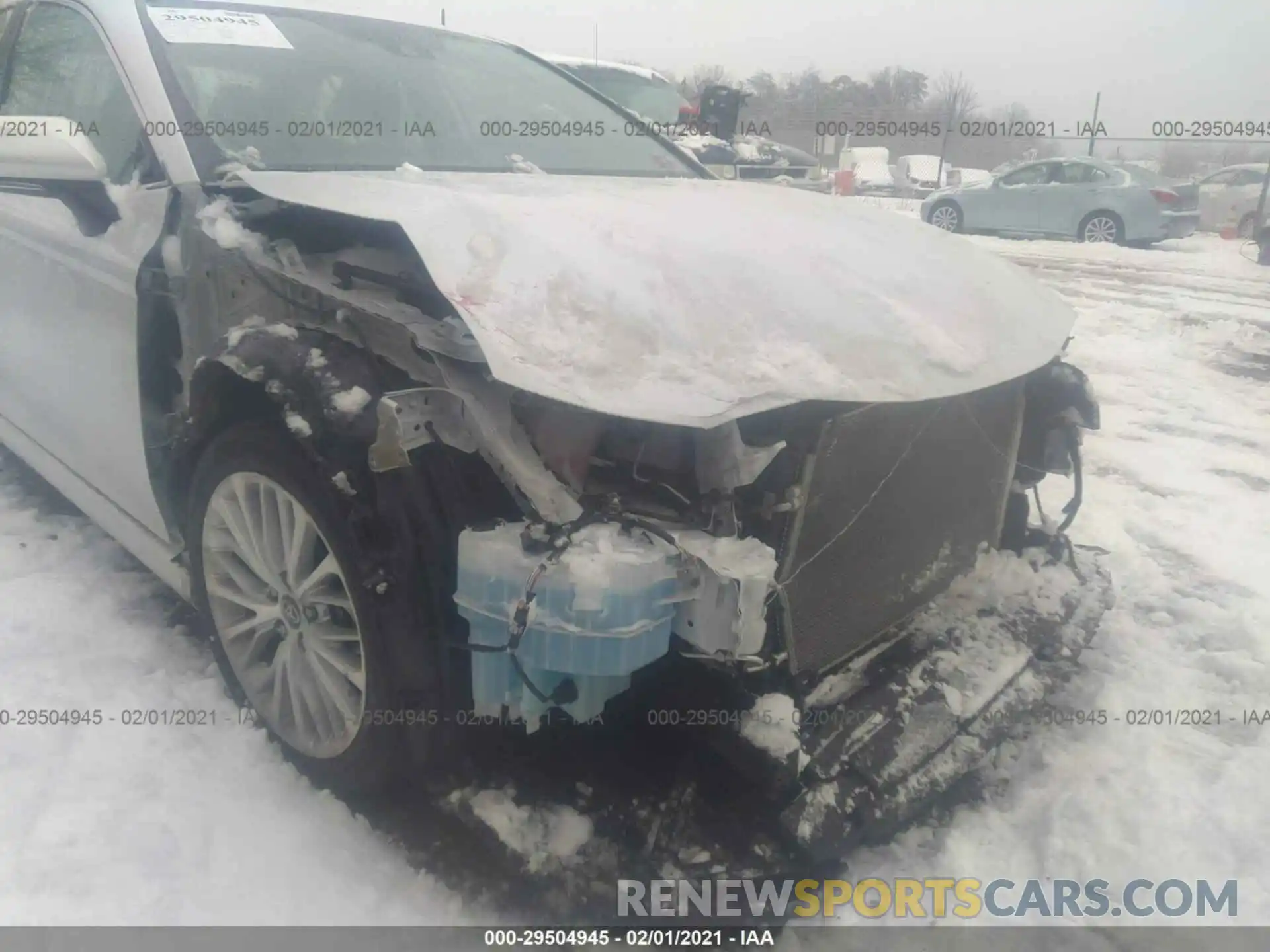 6 Photograph of a damaged car 4T1F31AK3LU527868 TOYOTA CAMRY 2020