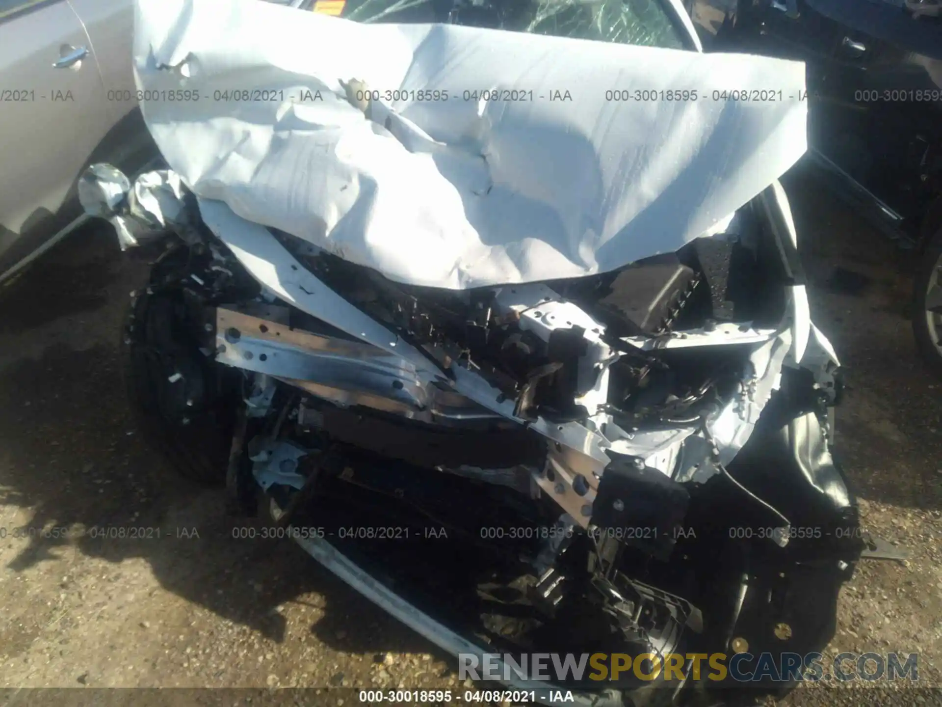 10 Photograph of a damaged car 4T1F31AK3LU536618 TOYOTA CAMRY 2020