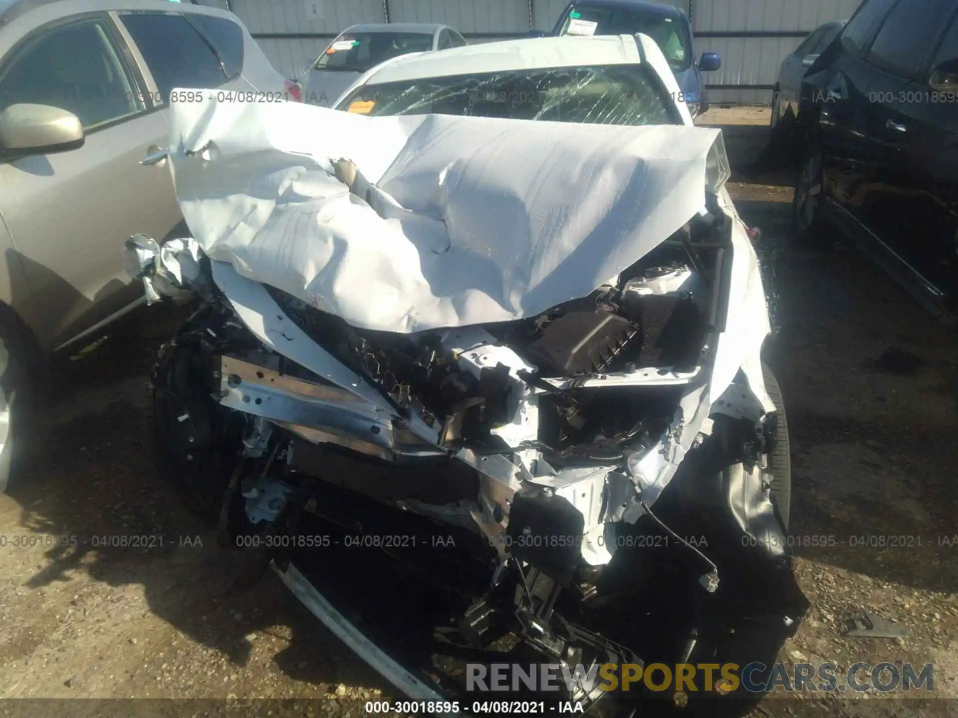 6 Photograph of a damaged car 4T1F31AK3LU536618 TOYOTA CAMRY 2020