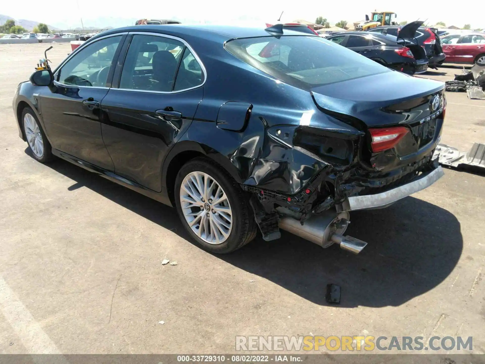 3 Photograph of a damaged car 4T1F31AK4LU529788 TOYOTA CAMRY 2020