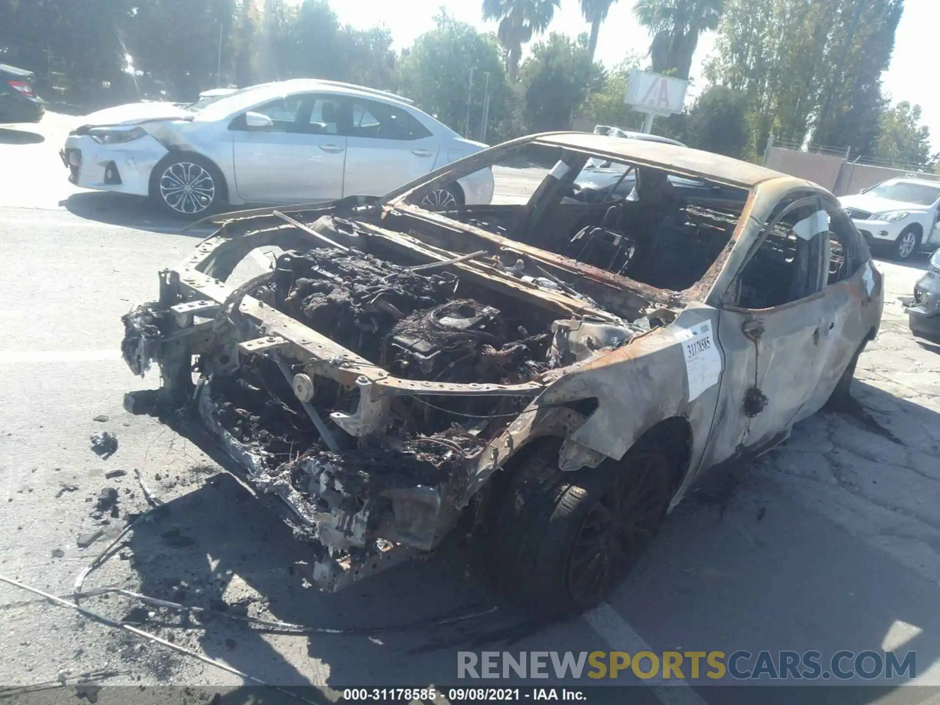 2 Photograph of a damaged car 4T1F31AK4LU532545 TOYOTA CAMRY 2020