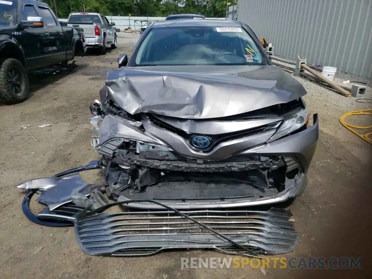 9 Photograph of a damaged car 4T1F31AK4LU534621 TOYOTA CAMRY 2020