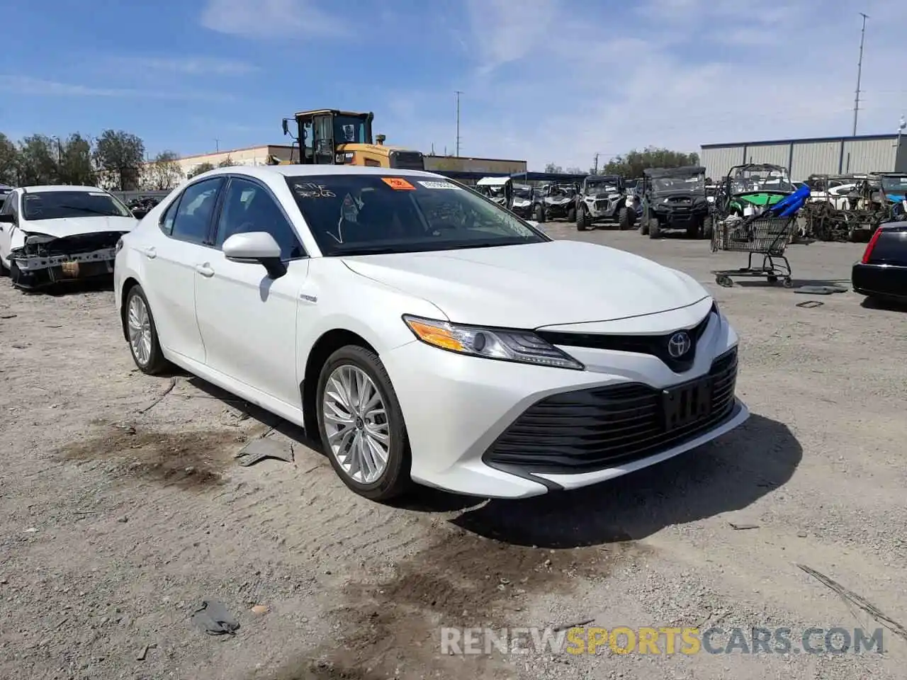 1 Photograph of a damaged car 4T1F31AK5LU541559 TOYOTA CAMRY 2020