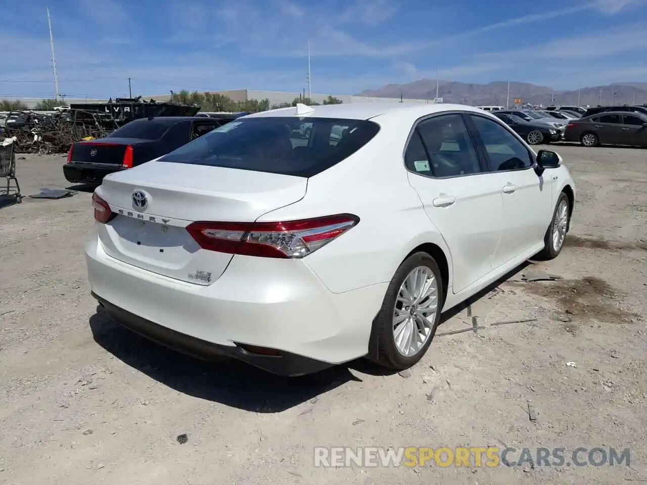 4 Photograph of a damaged car 4T1F31AK5LU541559 TOYOTA CAMRY 2020