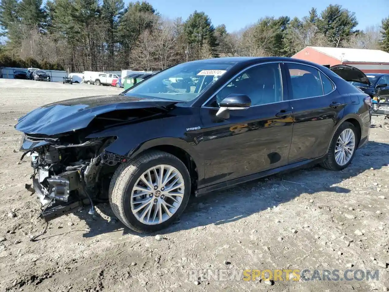 1 Photograph of a damaged car 4T1F31AK5LU543389 TOYOTA CAMRY 2020