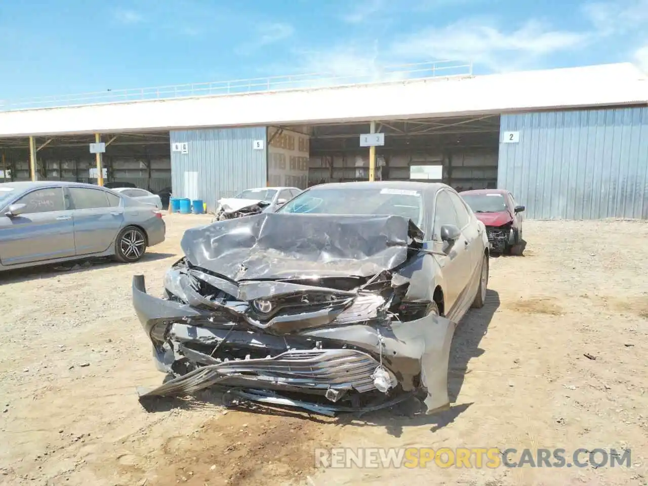 9 Photograph of a damaged car 4T1F31AK6LU540422 TOYOTA CAMRY 2020