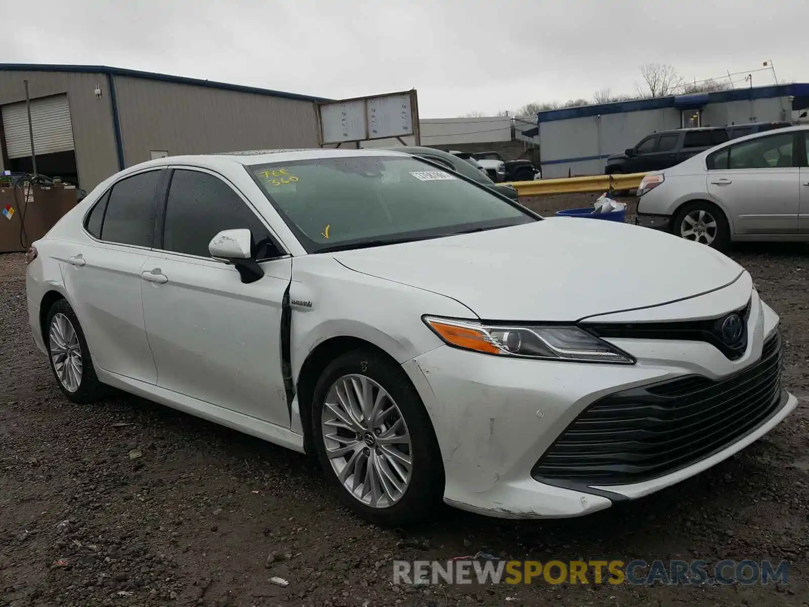 1 Photograph of a damaged car 4T1F31AK7LU522382 TOYOTA CAMRY 2020