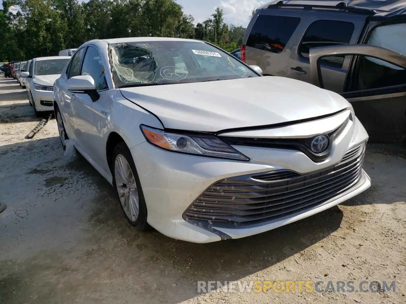 1 Photograph of a damaged car 4T1F31AK7LU522768 TOYOTA CAMRY 2020