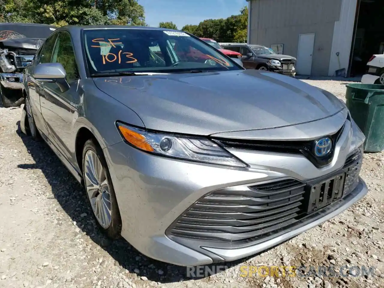 1 Photograph of a damaged car 4T1F31AK7LU525301 TOYOTA CAMRY 2020