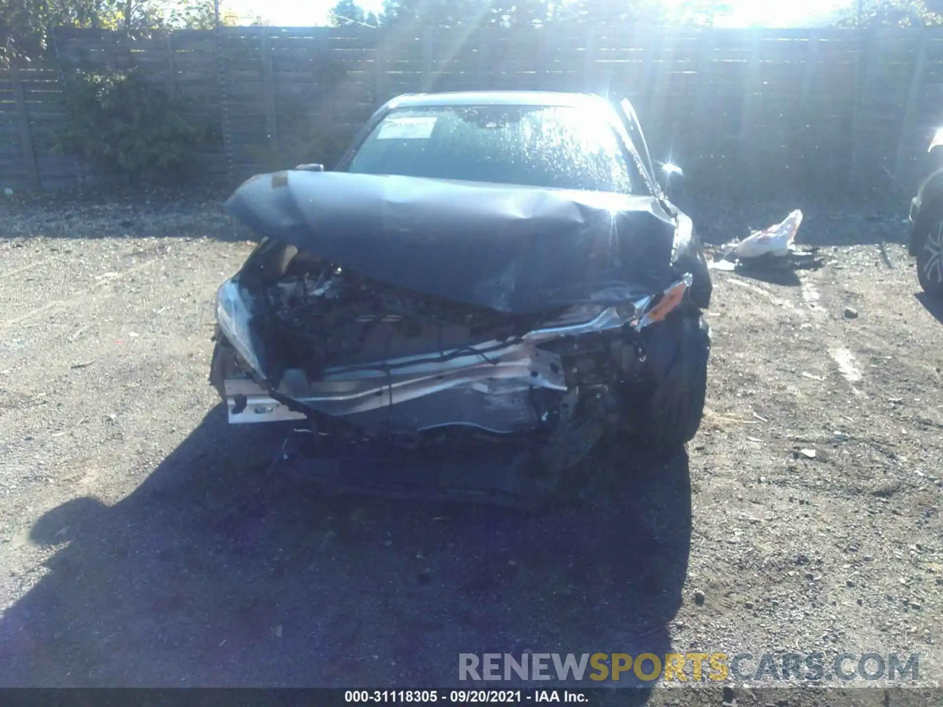 6 Photograph of a damaged car 4T1F31AK7LU529767 TOYOTA CAMRY 2020