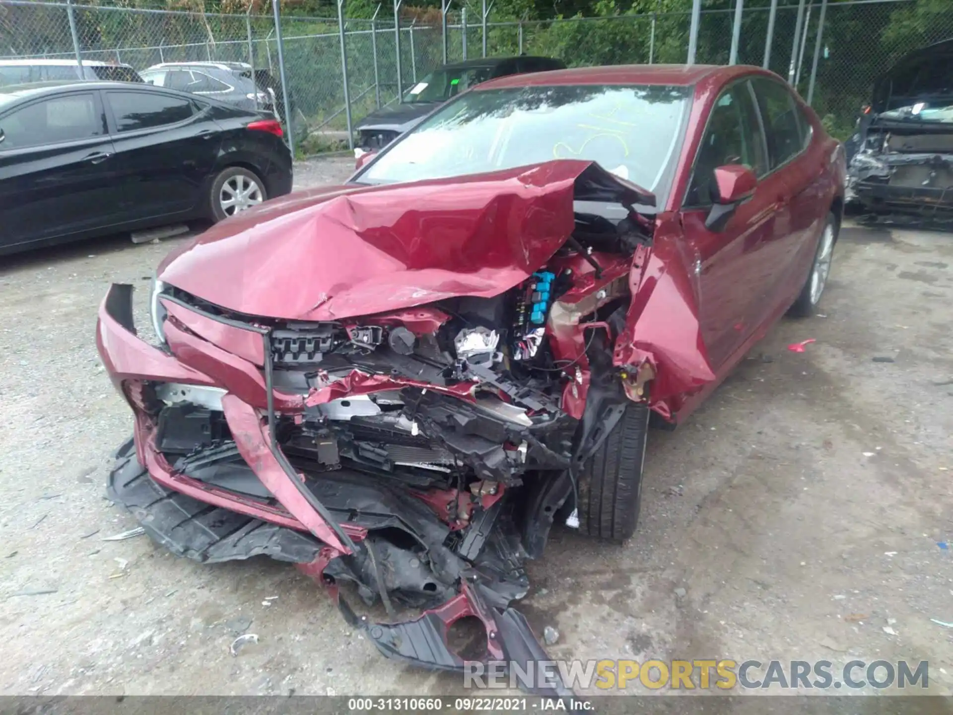 6 Photograph of a damaged car 4T1F31AK7LU542230 TOYOTA CAMRY 2020