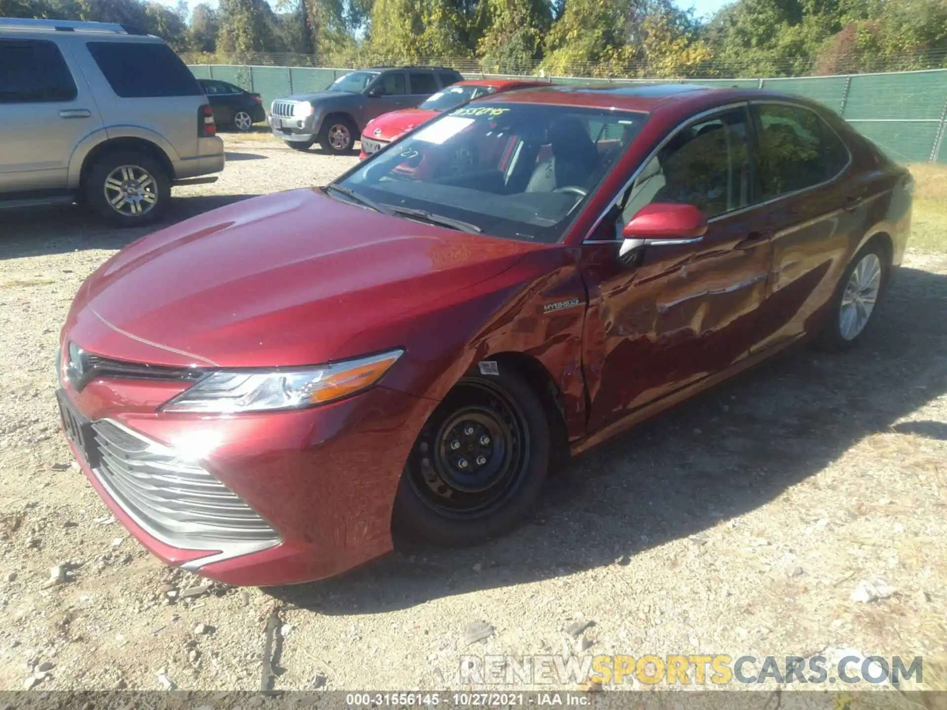 2 Photograph of a damaged car 4T1F31AK8LU531253 TOYOTA CAMRY 2020