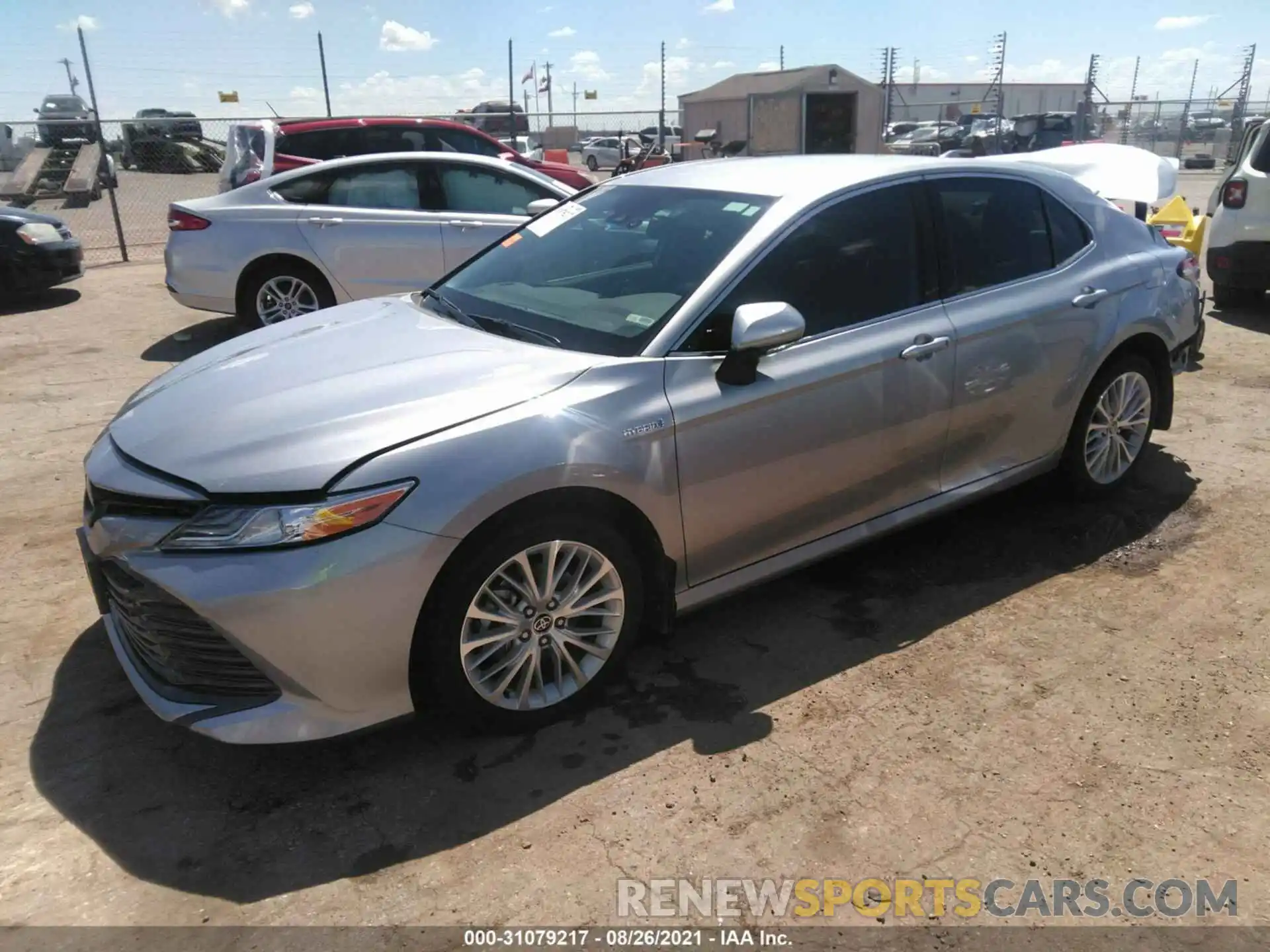 2 Photograph of a damaged car 4T1F31AK8LU534167 TOYOTA CAMRY 2020