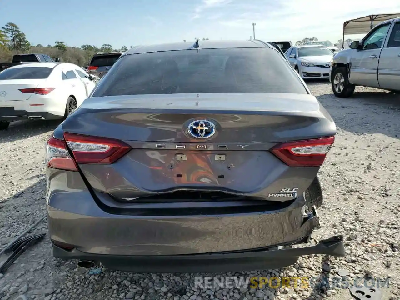 6 Photograph of a damaged car 4T1F31AK9LU536607 TOYOTA CAMRY 2020