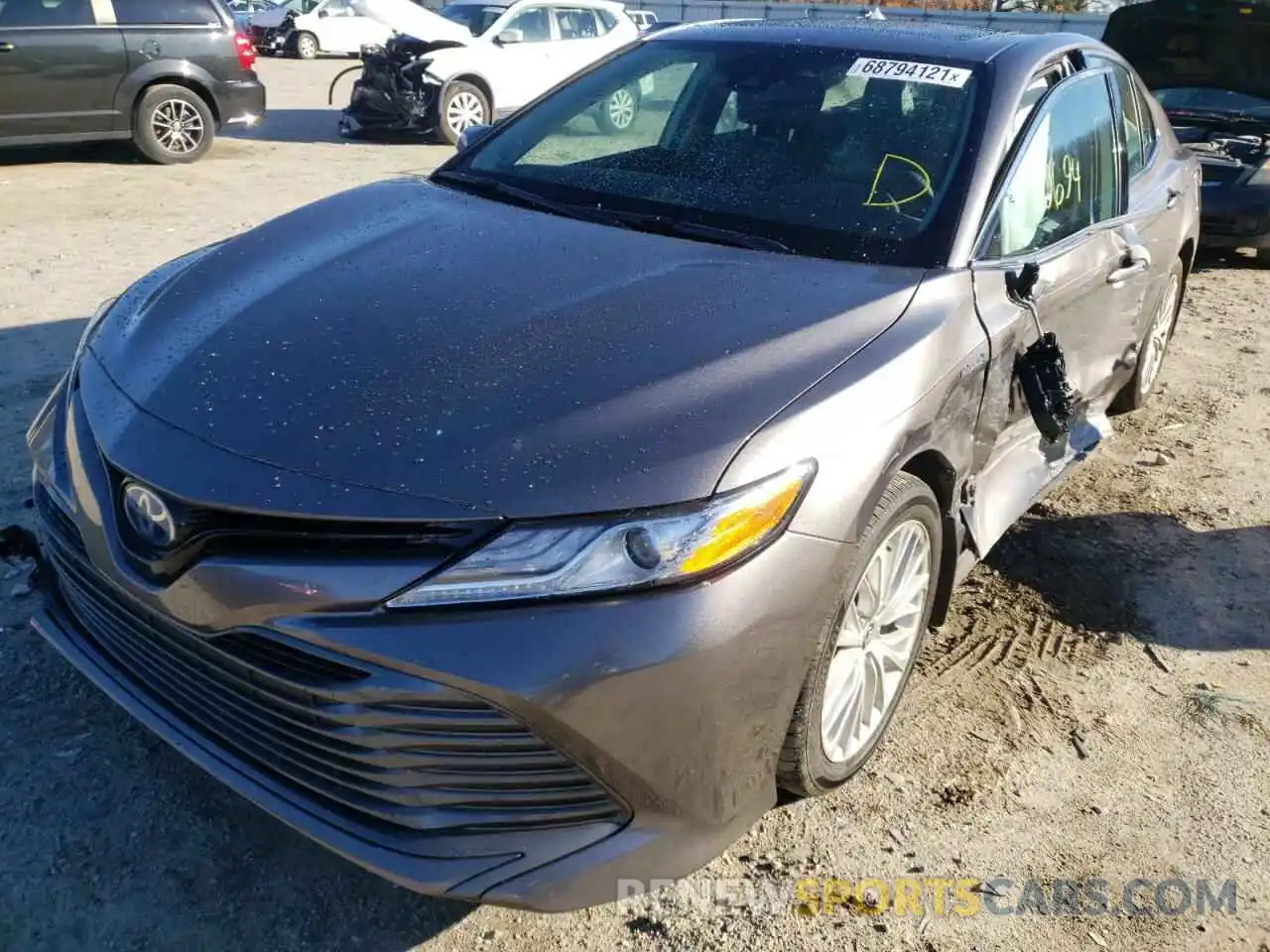 2 Photograph of a damaged car 4T1F31AK9LU546084 TOYOTA CAMRY 2020