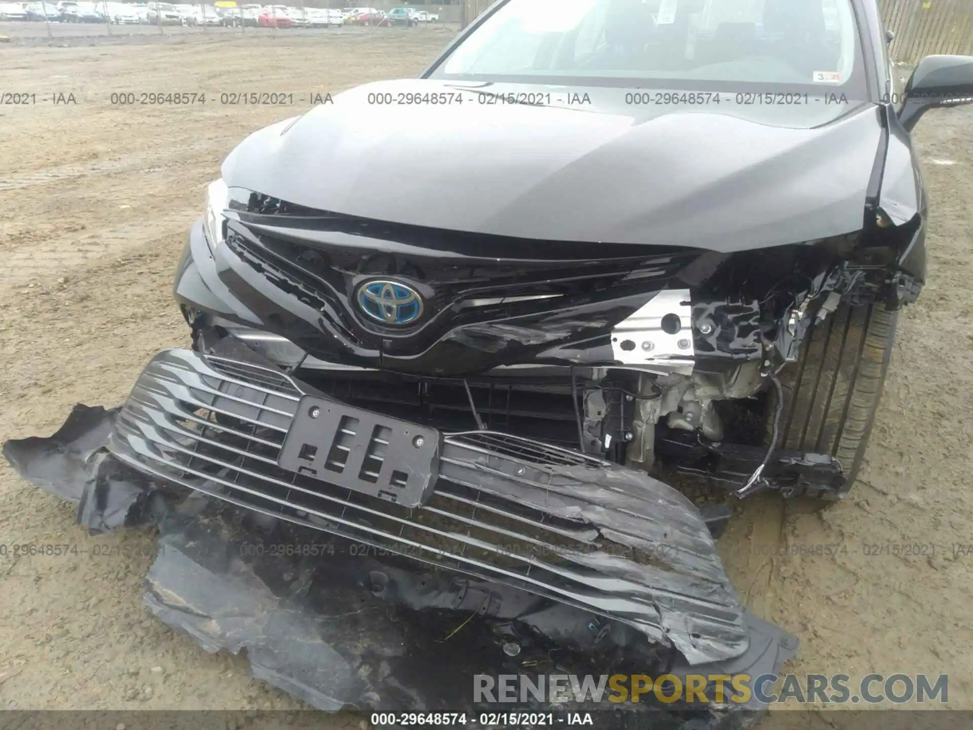 6 Photograph of a damaged car 4T1F31AKXLU014391 TOYOTA CAMRY 2020