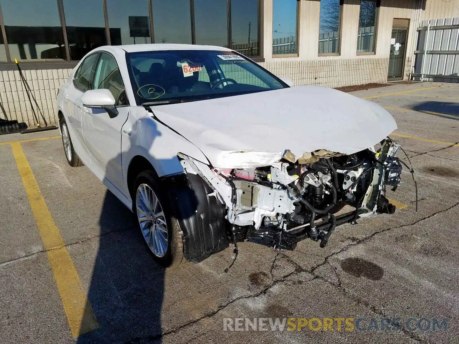 9 Photograph of a damaged car 4T1F31AKXLU522344 TOYOTA CAMRY 2020