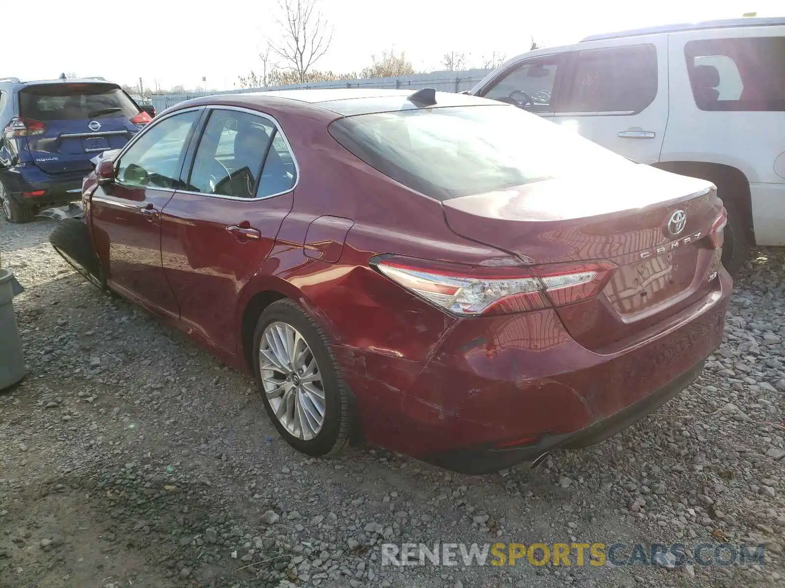 3 Photograph of a damaged car 4T1FZ1AK3LU038093 TOYOTA CAMRY 2020