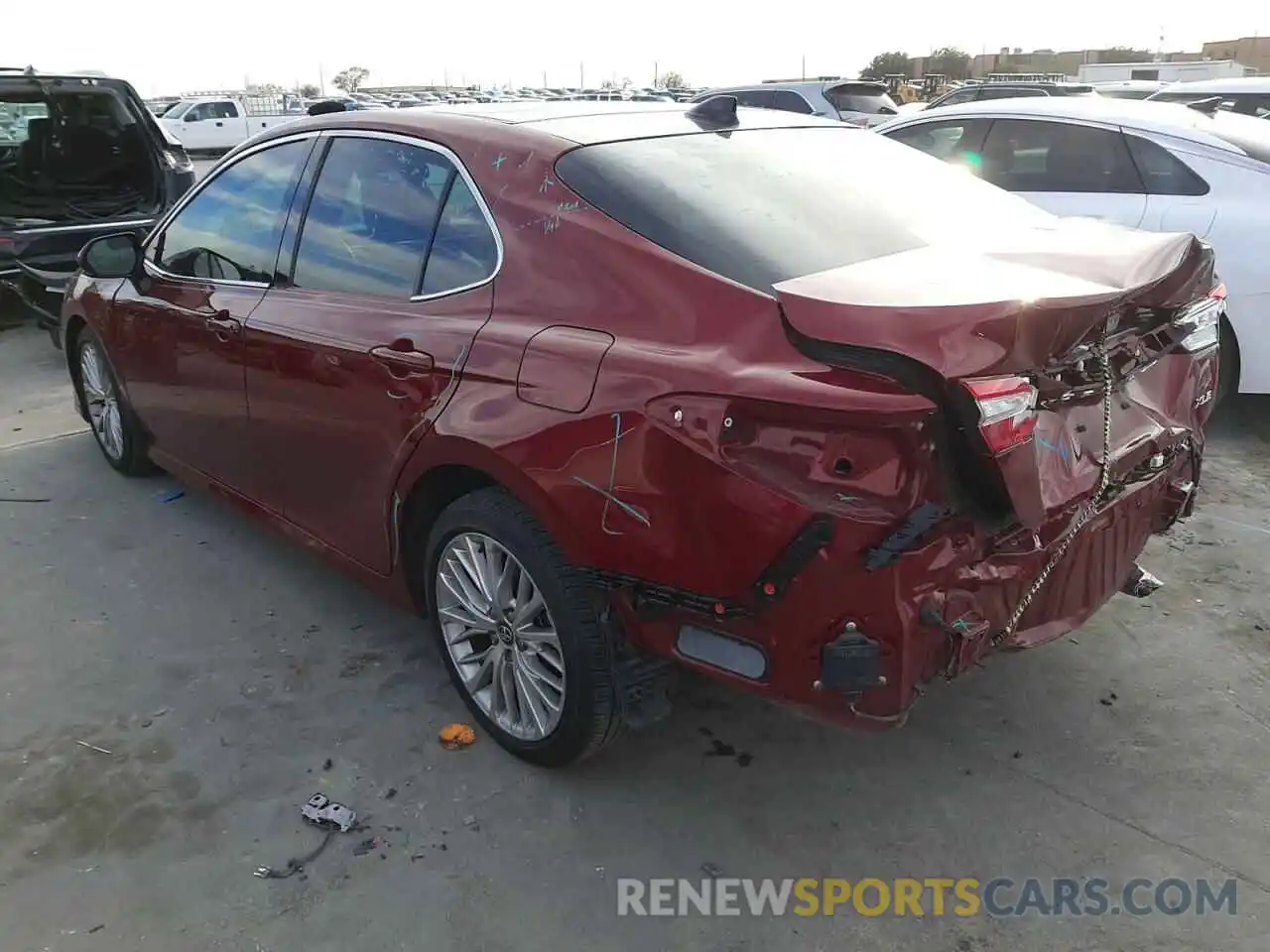 3 Photograph of a damaged car 4T1FZ1AK3LU039955 TOYOTA CAMRY 2020