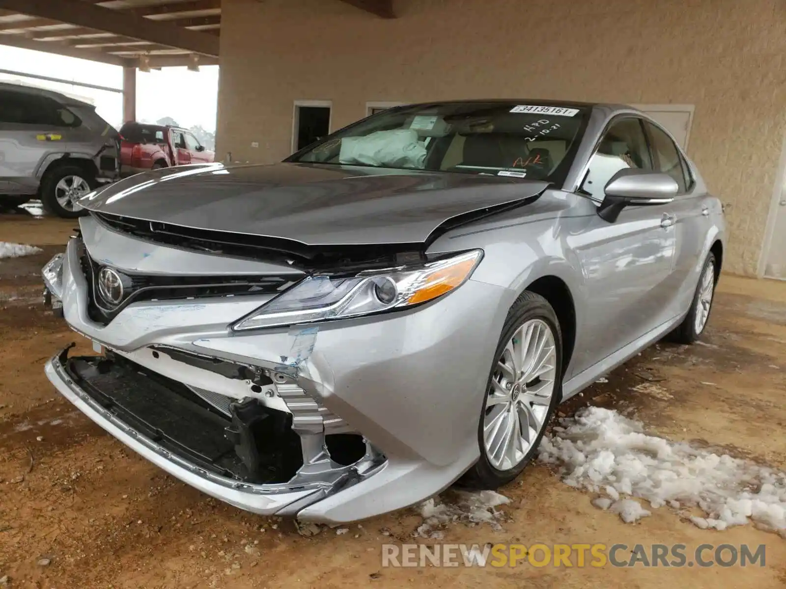 2 Photograph of a damaged car 4T1FZ1AK4LU040970 TOYOTA CAMRY 2020