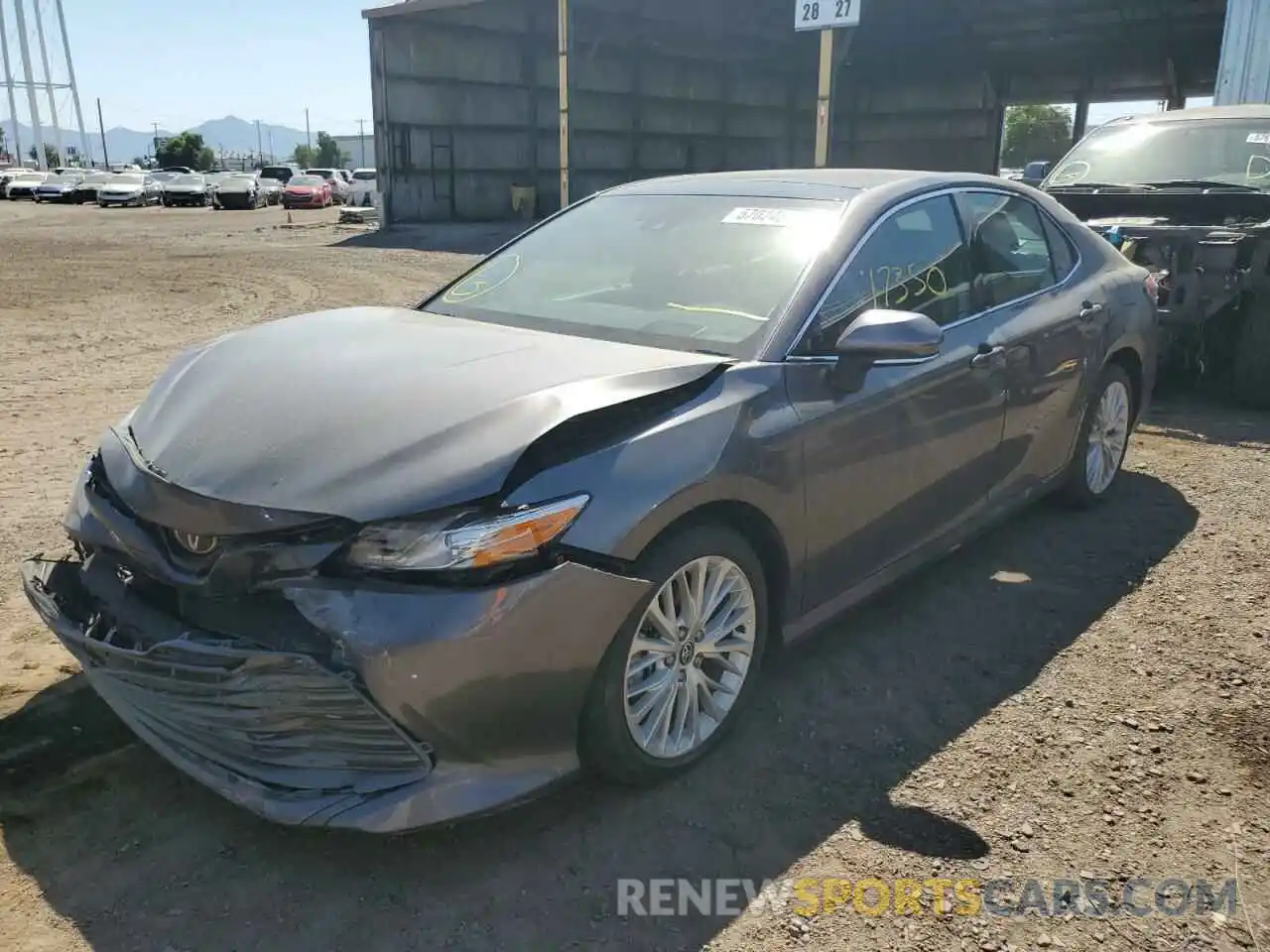 2 Photograph of a damaged car 4T1FZ1AK7LU043507 TOYOTA CAMRY 2020