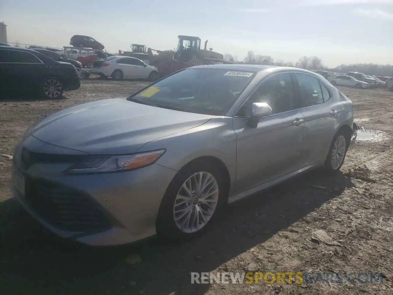 1 Photograph of a damaged car 4T1FZ1AK8LU034993 TOYOTA CAMRY 2020