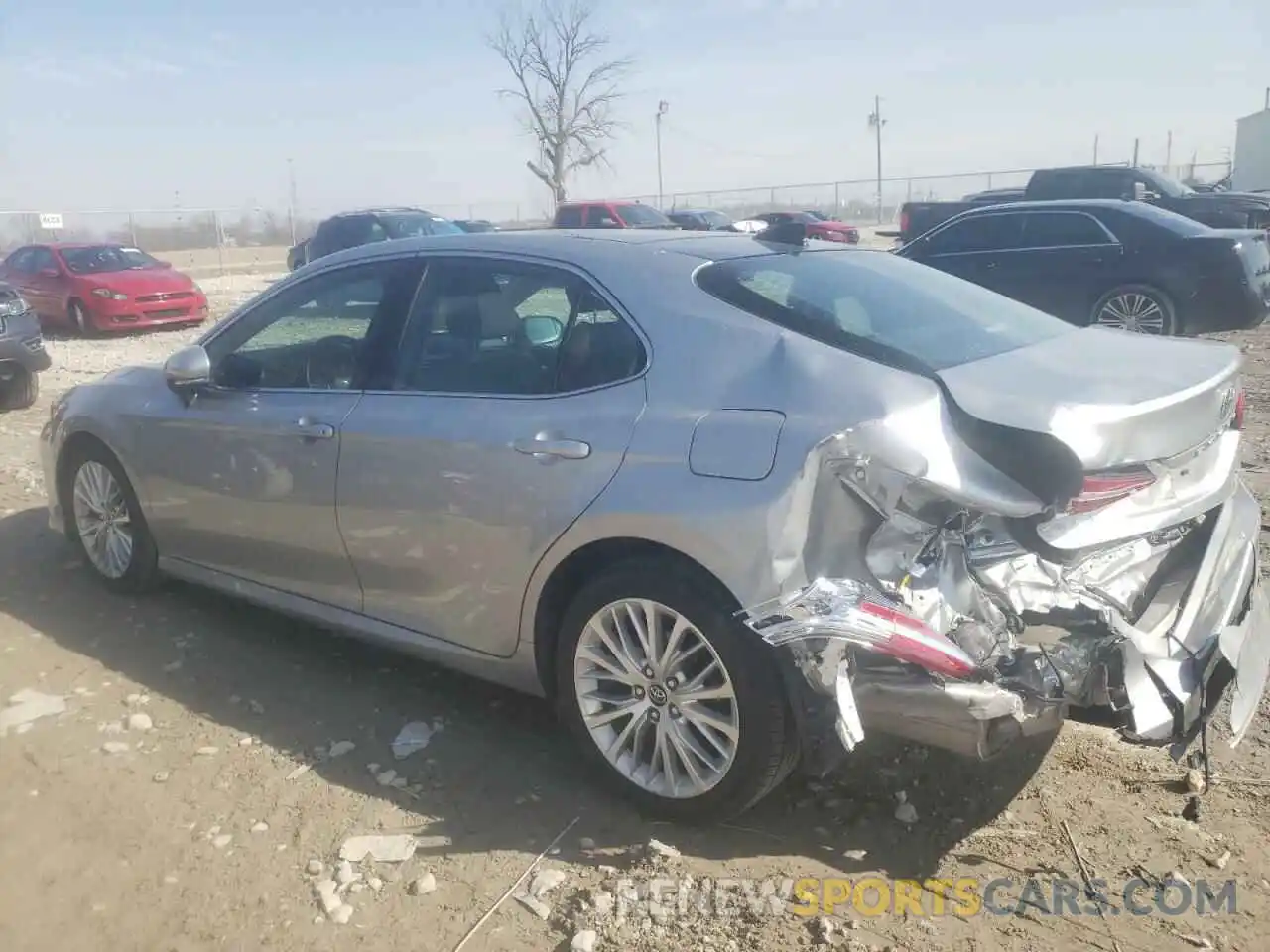 2 Photograph of a damaged car 4T1FZ1AK8LU034993 TOYOTA CAMRY 2020