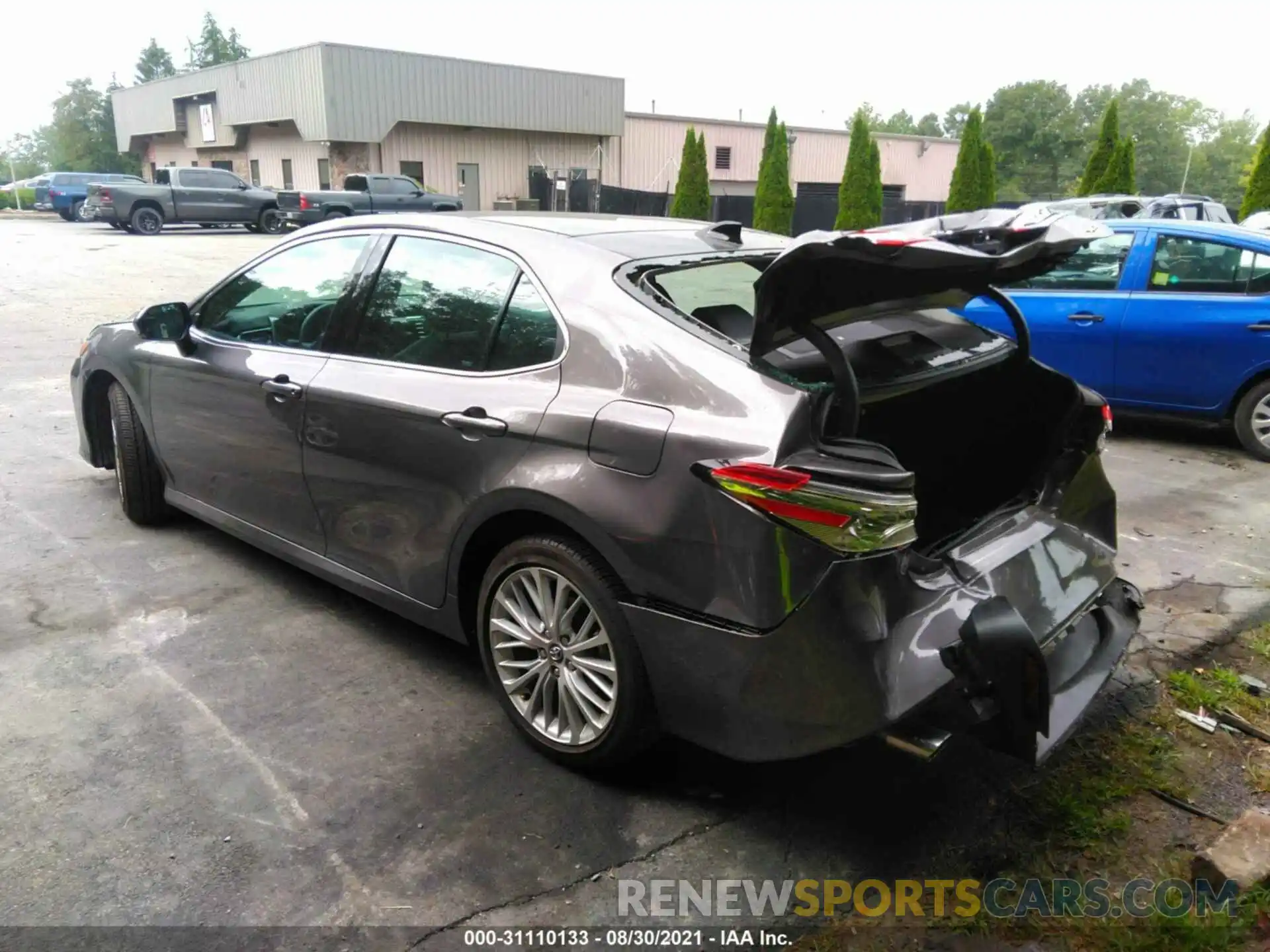 3 Photograph of a damaged car 4T1FZ1AK9LU033304 TOYOTA CAMRY 2020