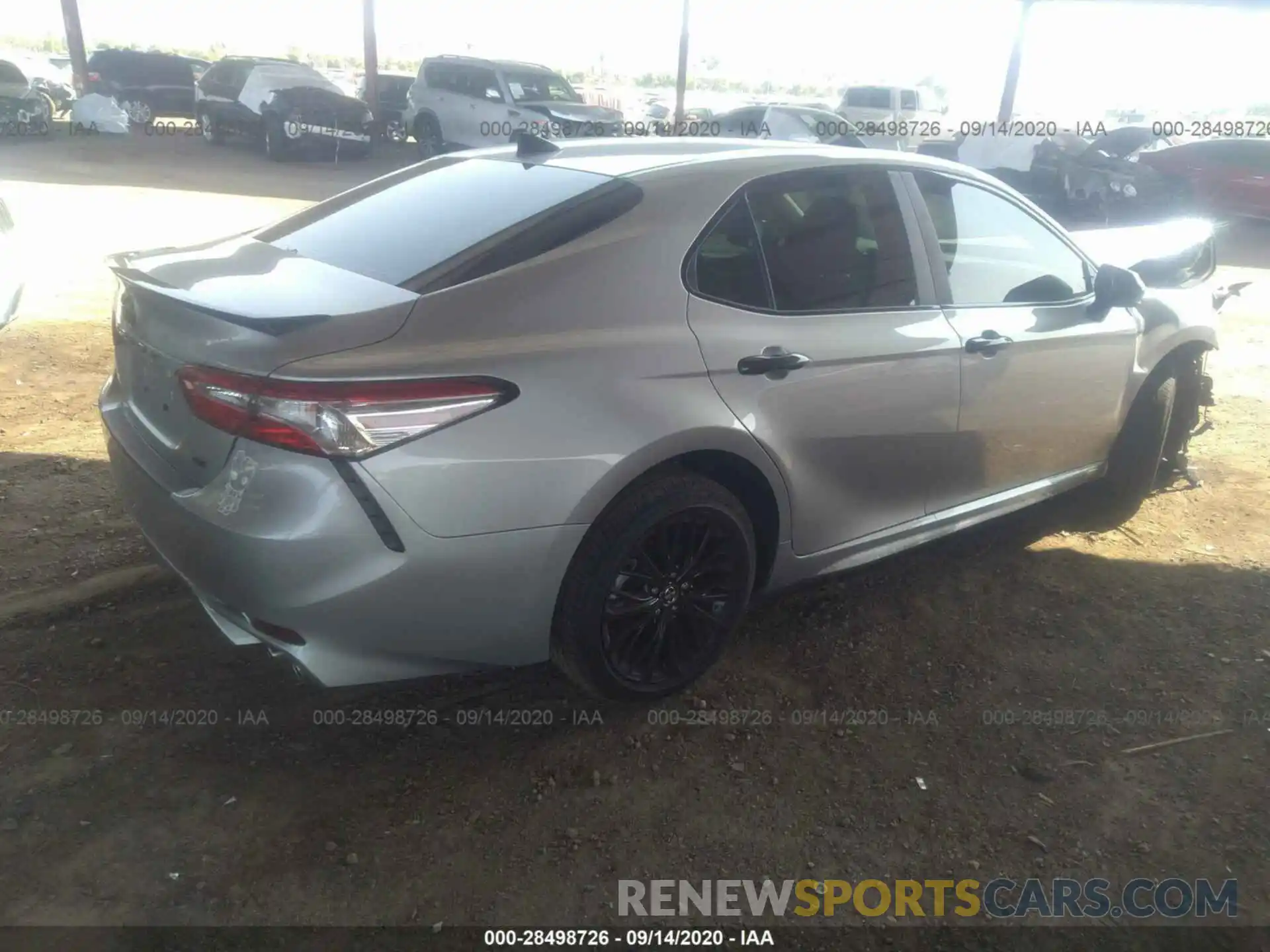 4 Photograph of a damaged car 4T1G11AK0LU304567 TOYOTA CAMRY 2020