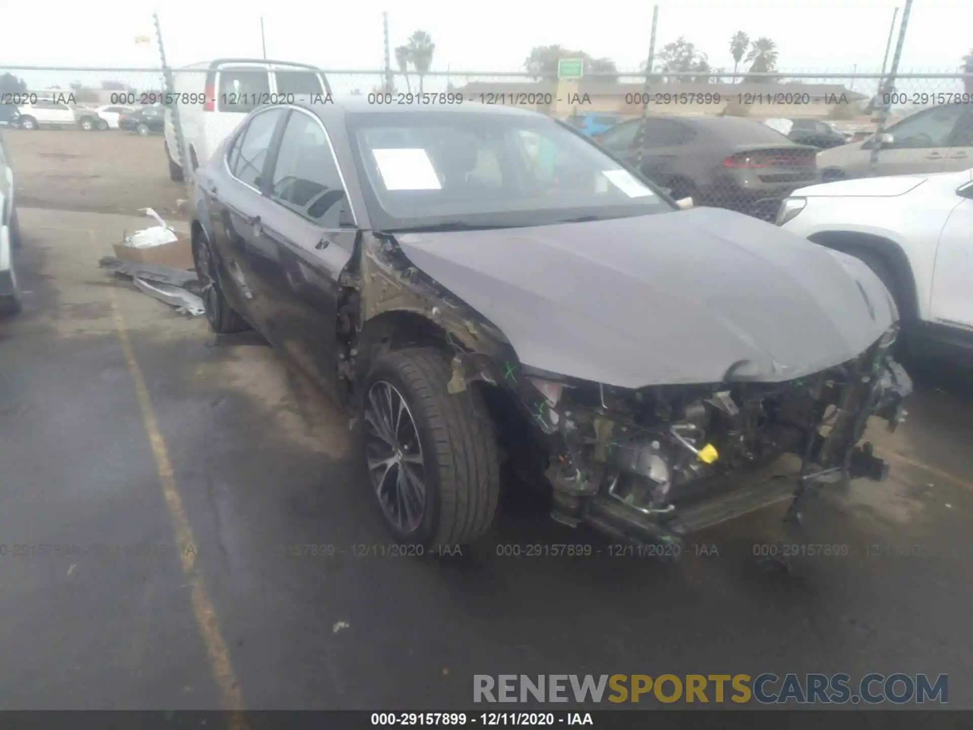 1 Photograph of a damaged car 4T1G11AK0LU305587 TOYOTA CAMRY 2020